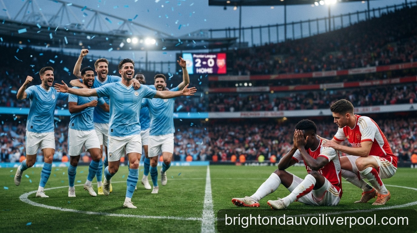 Ngoại hạng Anh 2026/27: Man City độc chiếm đỉnh bảng, Arsenal hụt hơi sau vòng 5